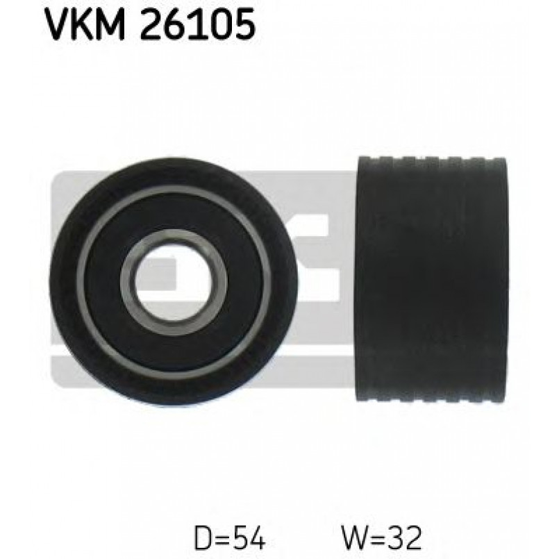 VKM 26105 SKF Ролик модуля натягувача ременя
